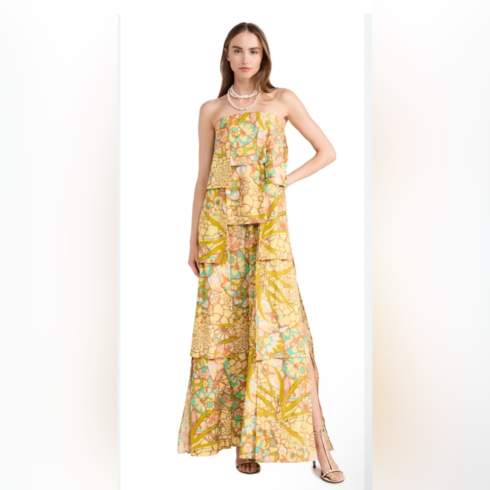 Andrea Iyamah Strata strapless Dress NWT MEDIUM